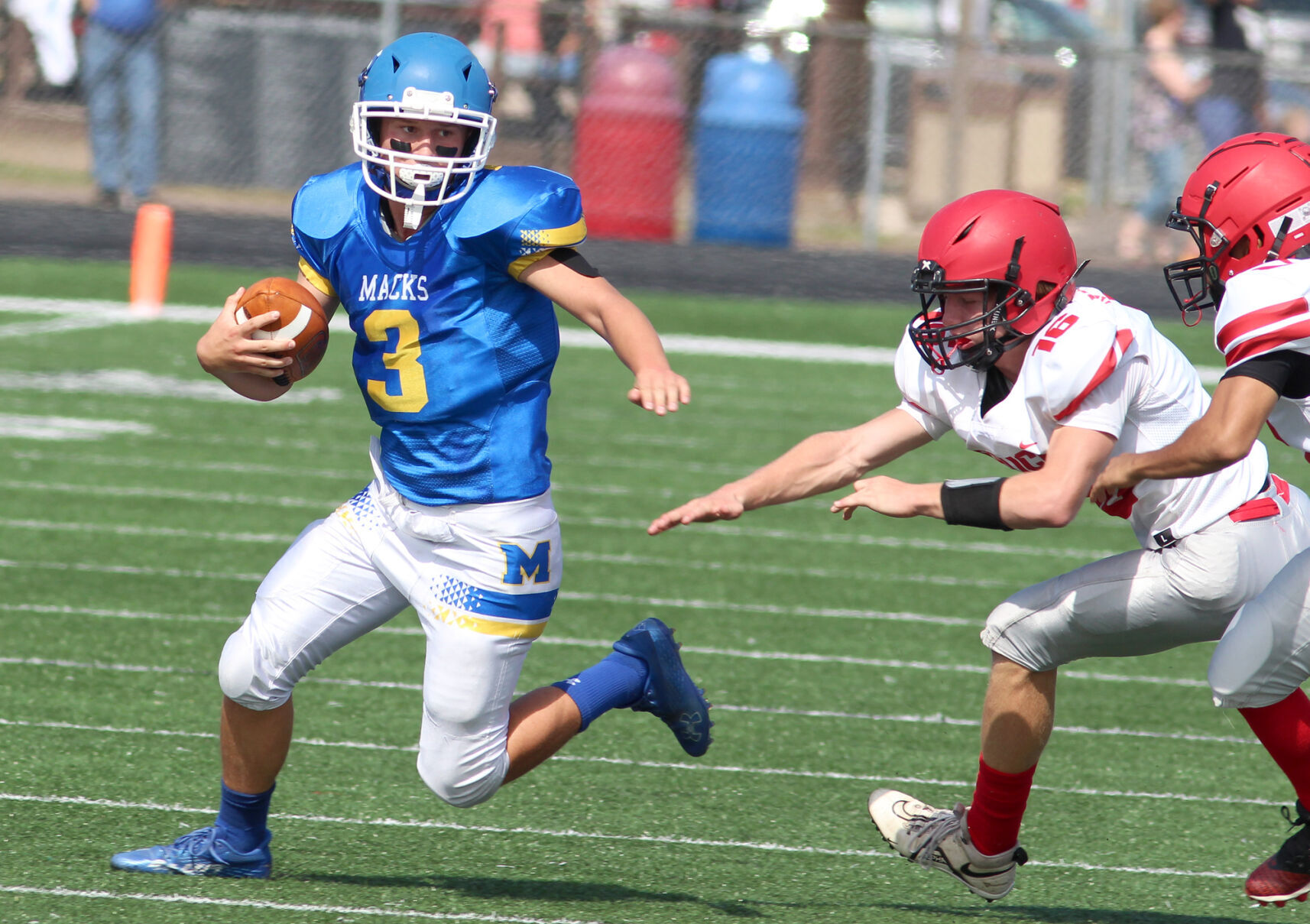 Bruce at McDonell football 9-17-22